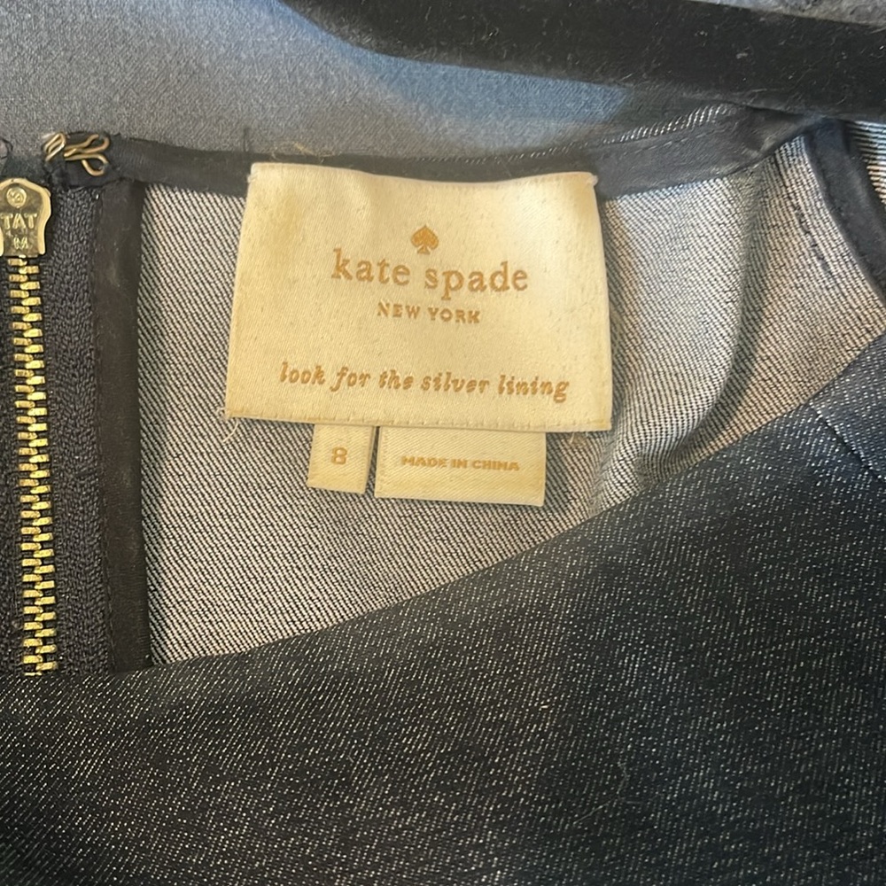 EUC Kate Spade Jean Shift Dress - Picture 3 of 4